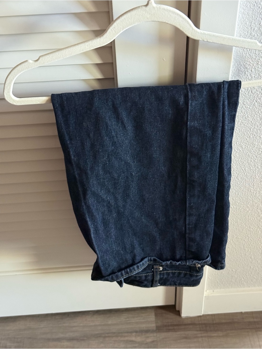 Edikted Dark Indigo Jeans with Pink Label